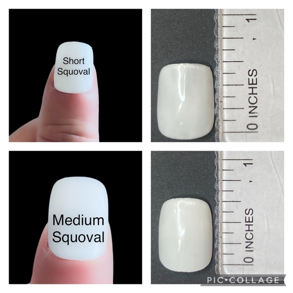 Hand painted artificial nails kit.  Choose the size and shape that suits you! - Picture 8 of 8